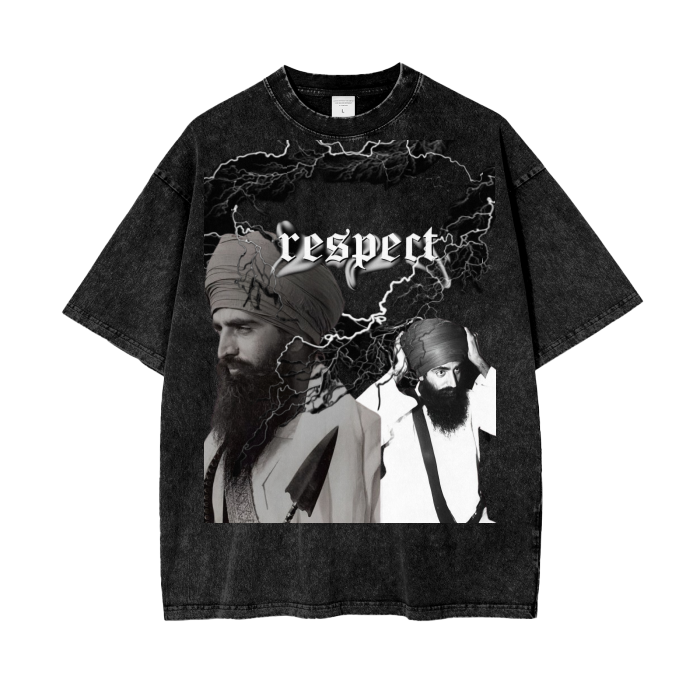 "RESPECT" OVERSIZED SHIRT