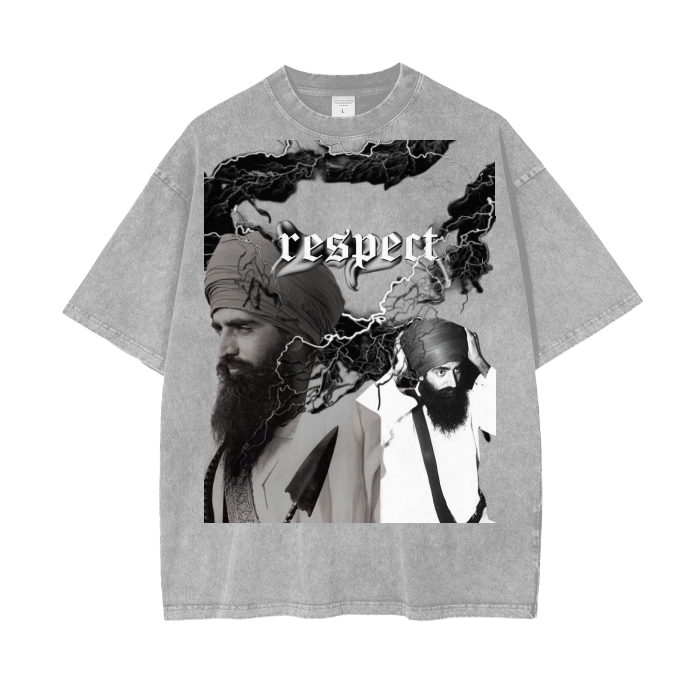 "RESPECT" OVERSIZED SHIRT