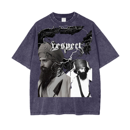 "RESPECT" OVERSIZED SHIRT